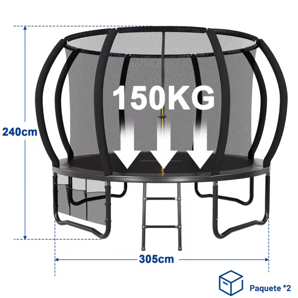 Sol™ | Cama elástica familiar jardín