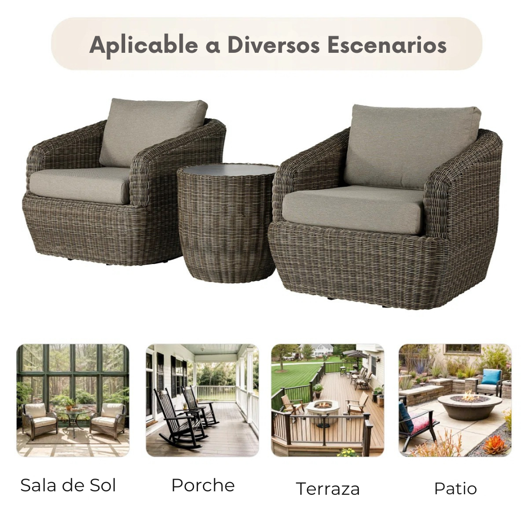 Calmara™ | Silla Giratoria Exterior