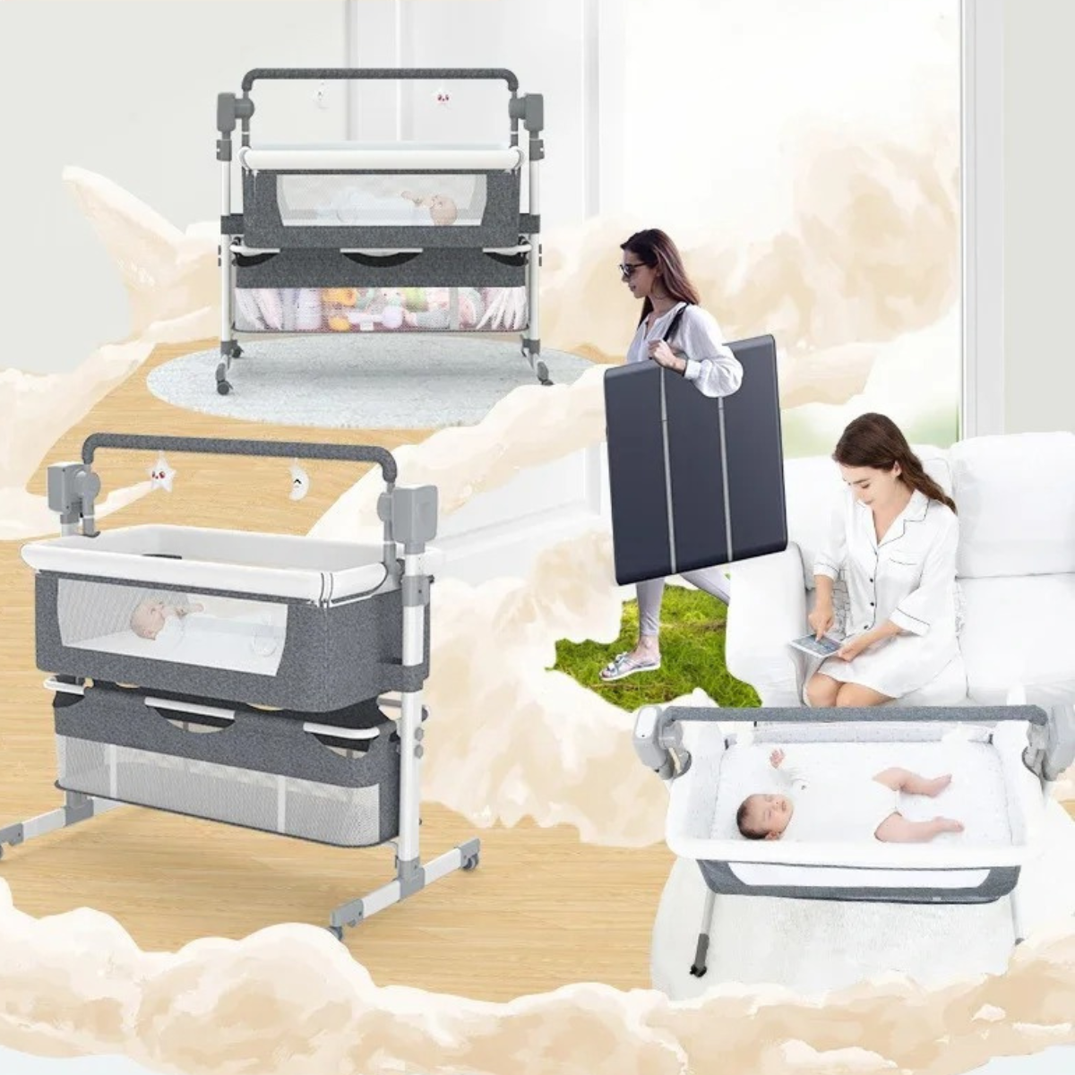 ™Bably | עריסה חשמלית לתינוקות