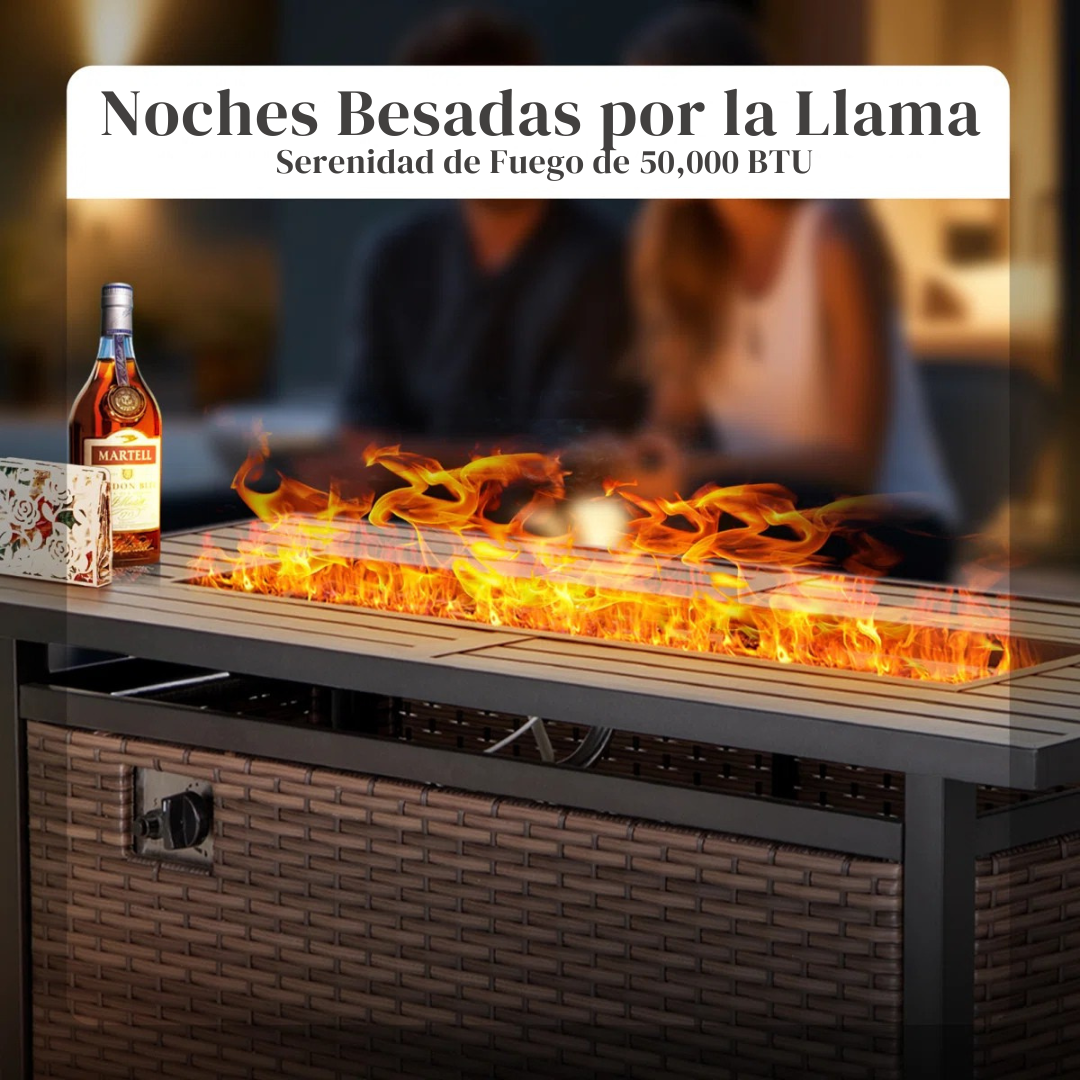 Ardora™ | Mesa de Fuego Ratán