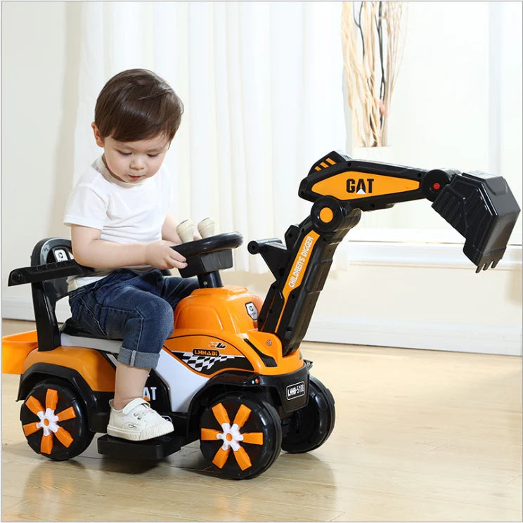 Cantar™ | Juguete interactivo de excavadora para niños para montar