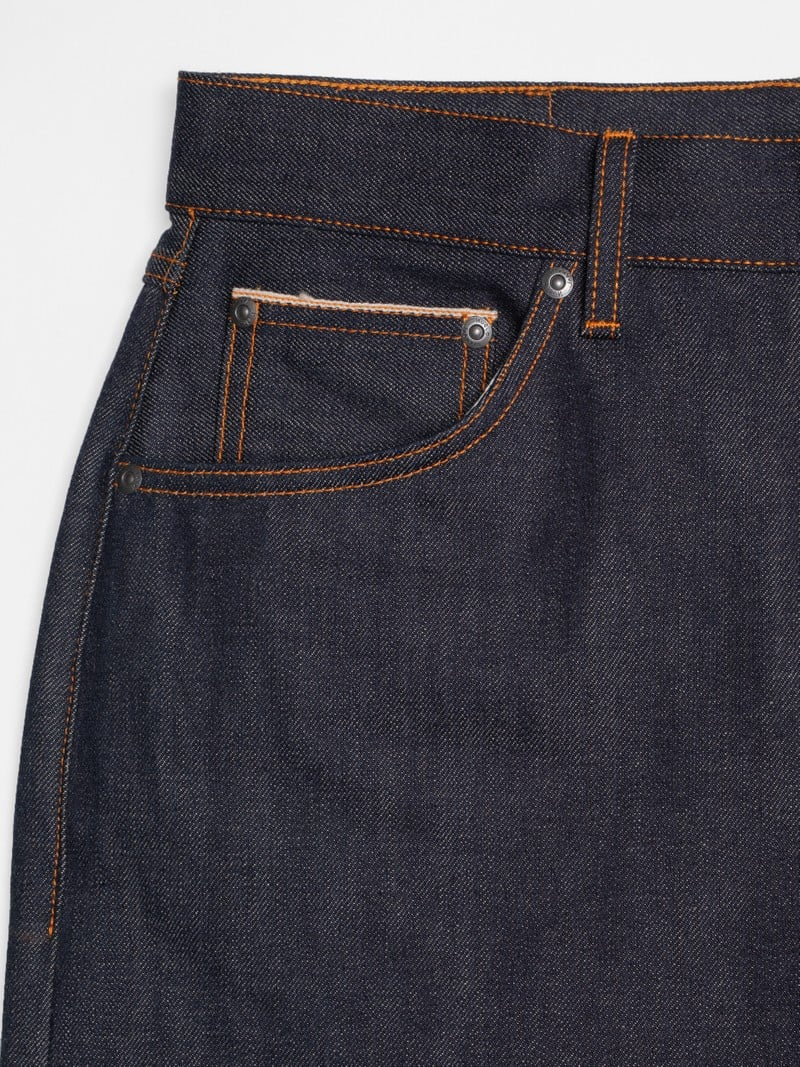 ג'ינס ארוך לגברים / נשים Tuff Tony Dry Selvage – Wide Leg