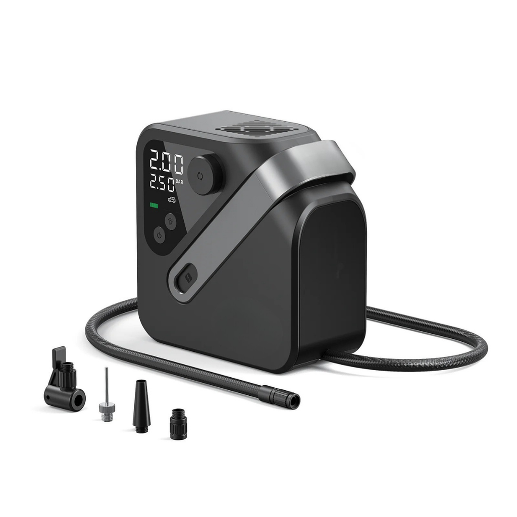 ™Rovik | משאבת אוויר אלחוטית – לרכבי פיקאפ, אופנועים ואופניים