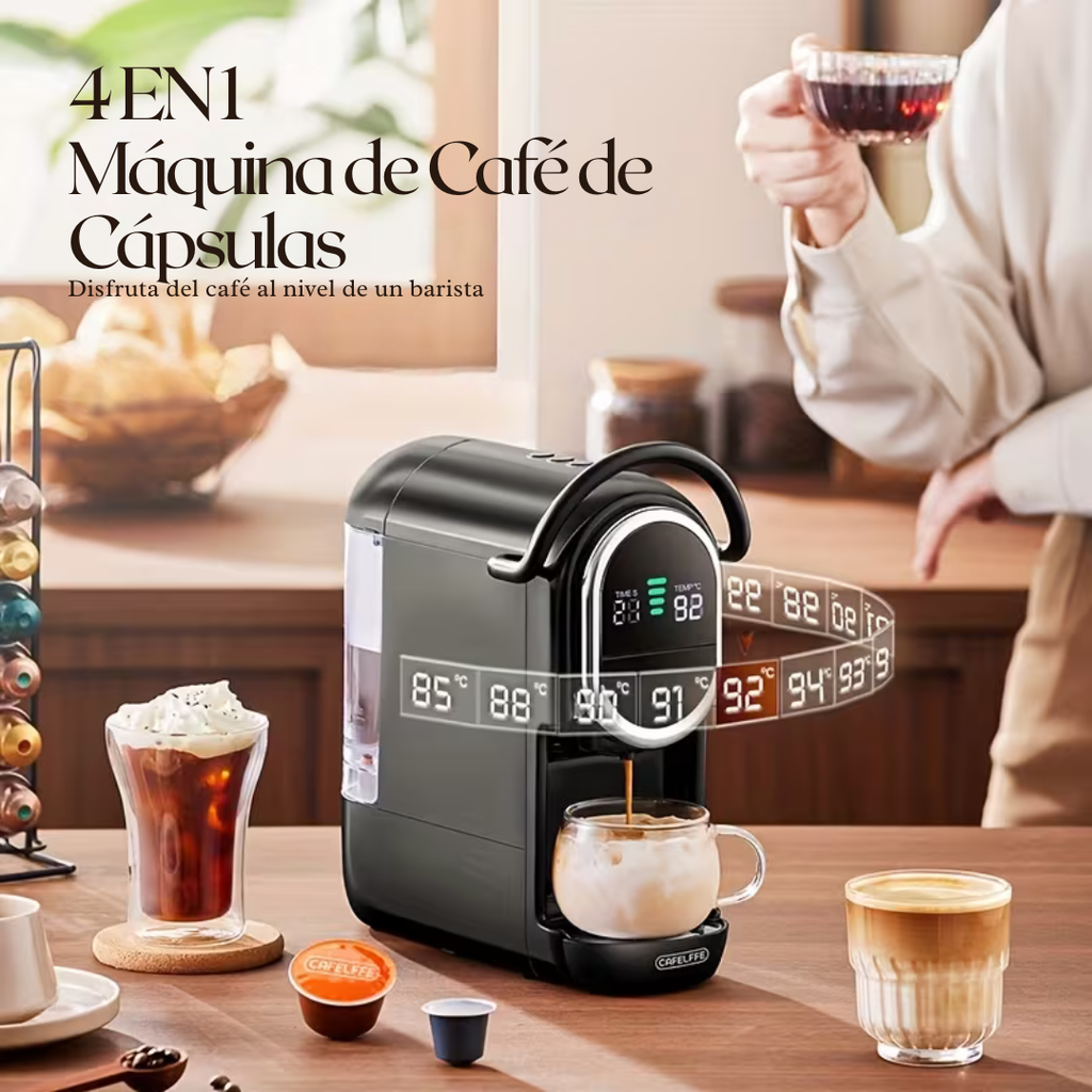 Crema™ | Cafetera de cápsulas 4 en 1