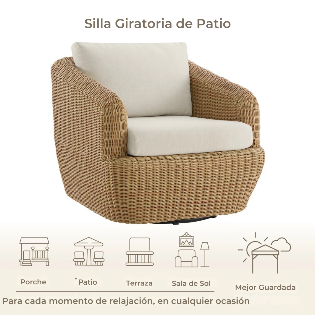 Calmara™ | Silla Giratoria Exterior