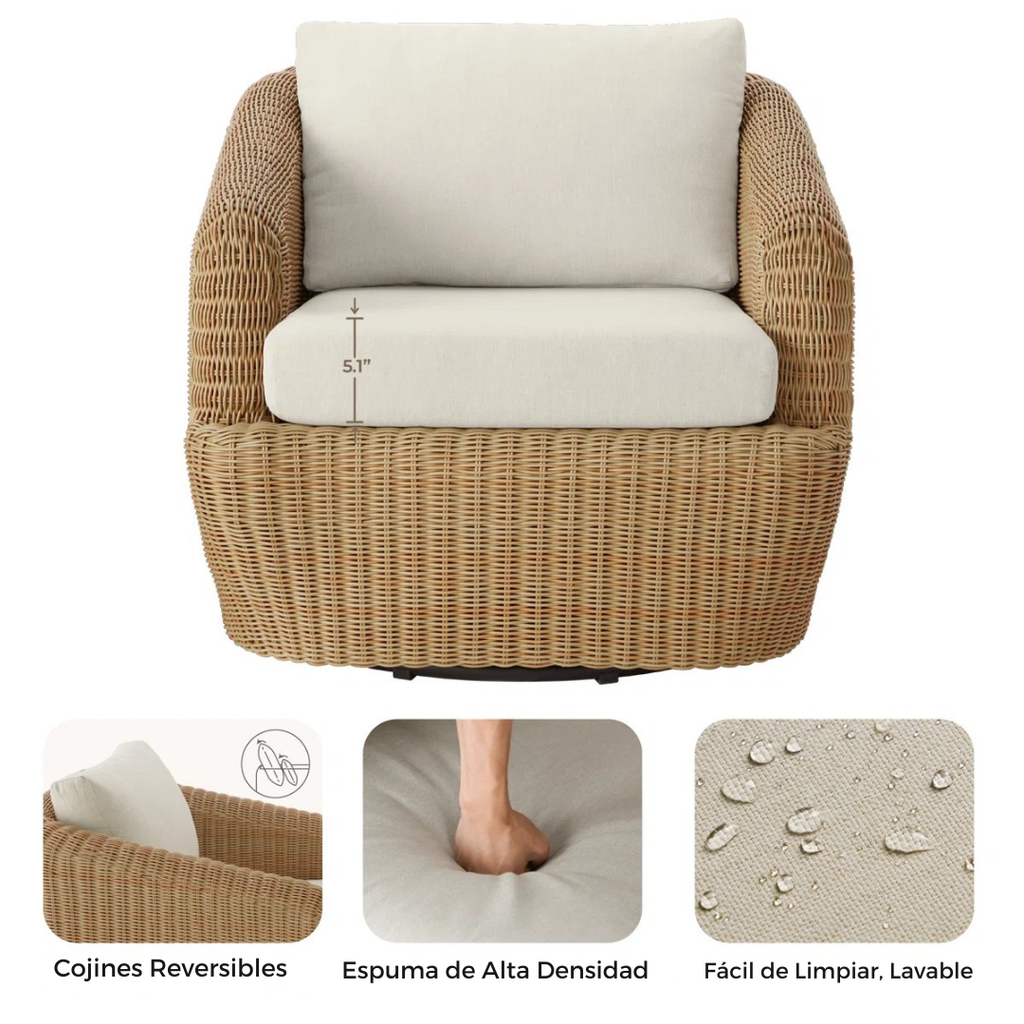 Calmara™ | Silla Giratoria Exterior