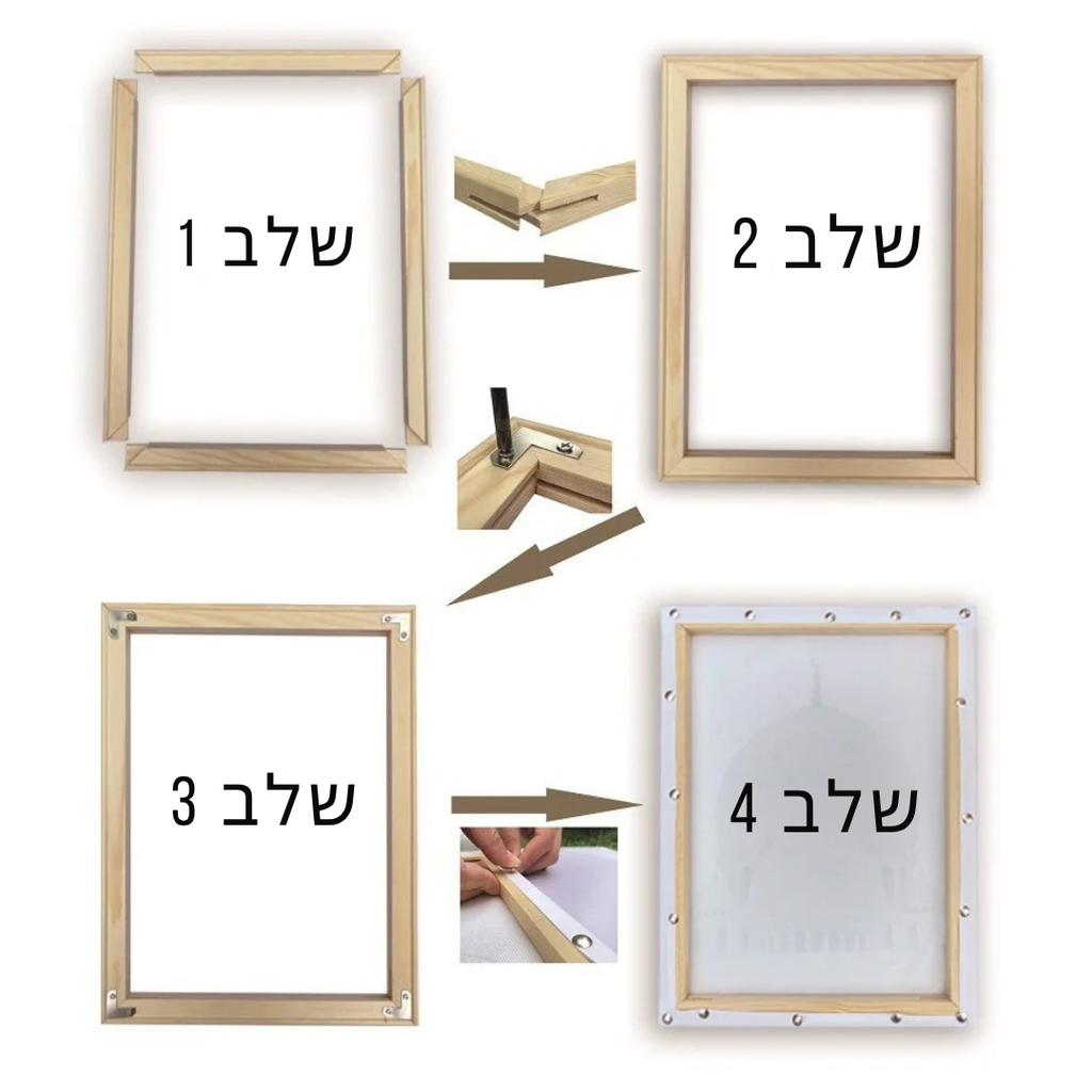 ™Artivon | מסגרות תמונה מעץ – קנבס DIY ופוסטרים לעיצוב קירות