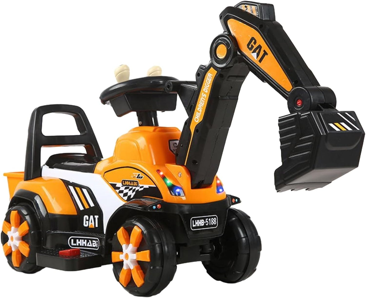 Cantar™ | Juguete interactivo de excavadora para niños para montar