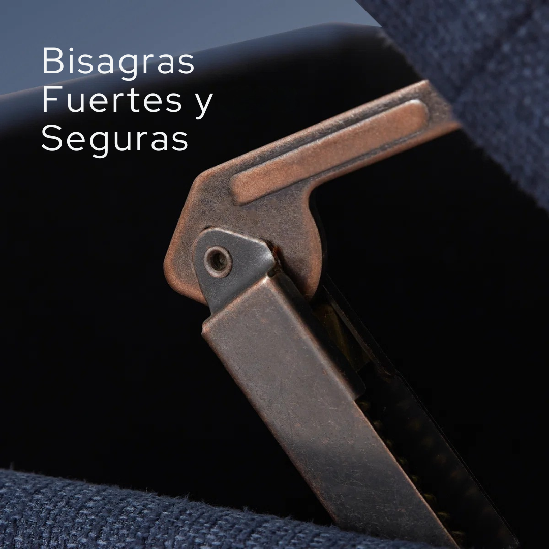 Cajela™ | Otomana Rectangular Tapizada – Banco Suave con Almacenamiento