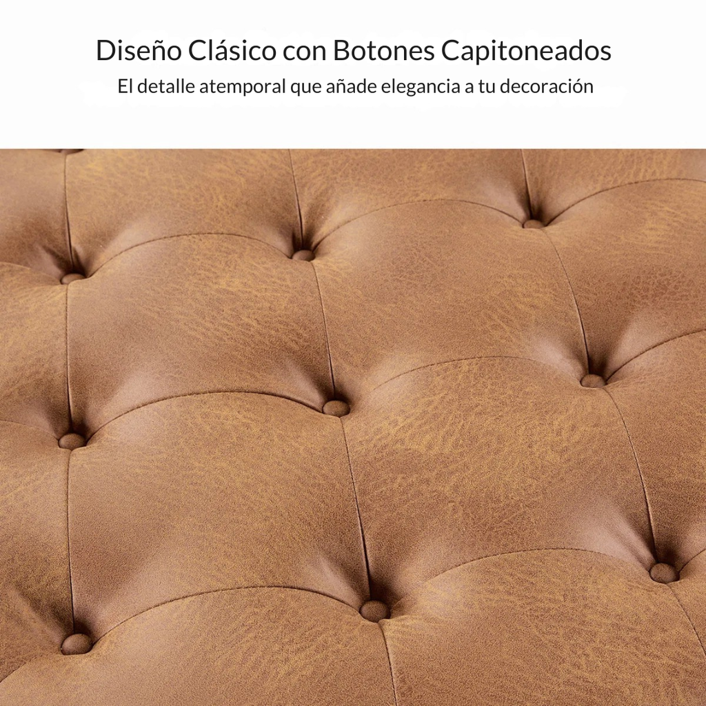 Sofela™ | Otomana con Almacenamiento – Asiento Tapizado Suave