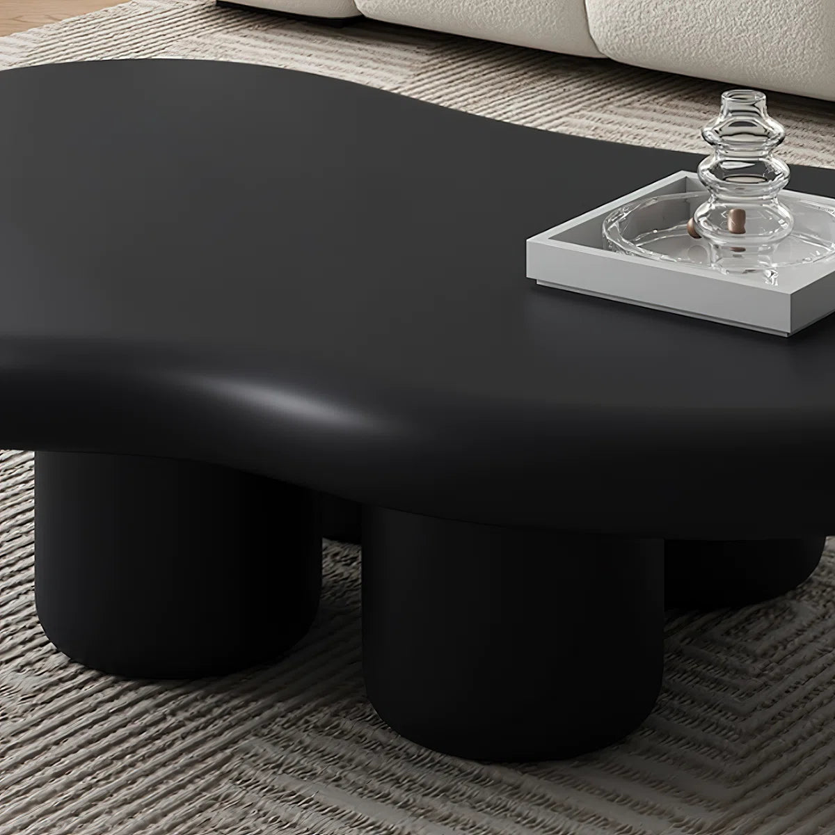 Claravia™ | Mesa de Centro Nube – Diseño Moderno con Bordes Suaves