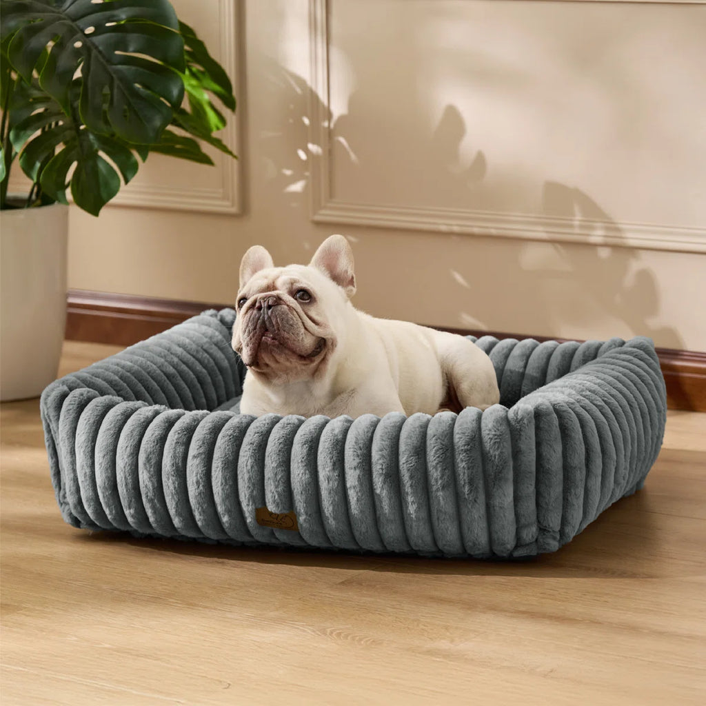 Coco™ | Cama suave lavable para mascotas con funda removible con cremallera