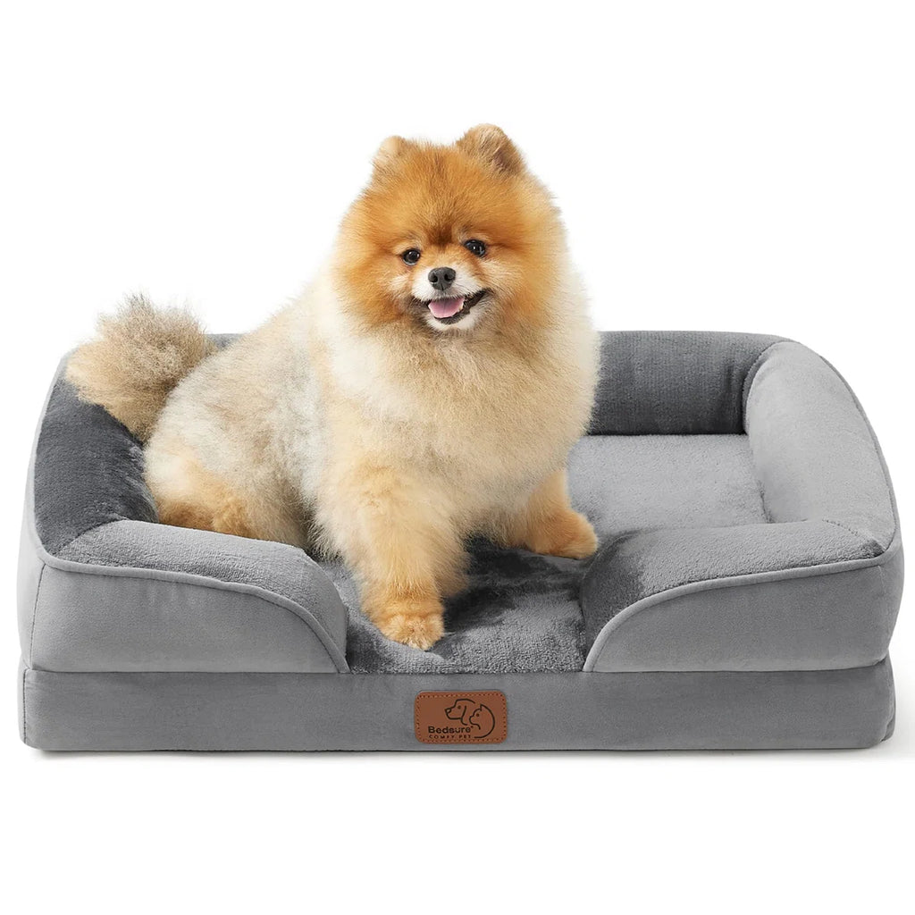 Bonito™ | Cama ortopédica impermeable para perros con funda removible lavable