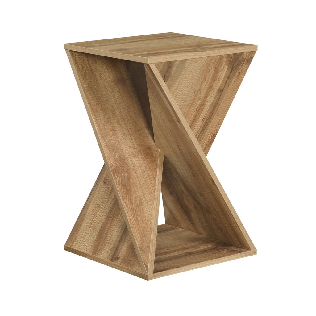 Calida™ | Mesa auxiliar escultórica con diseño retorcido