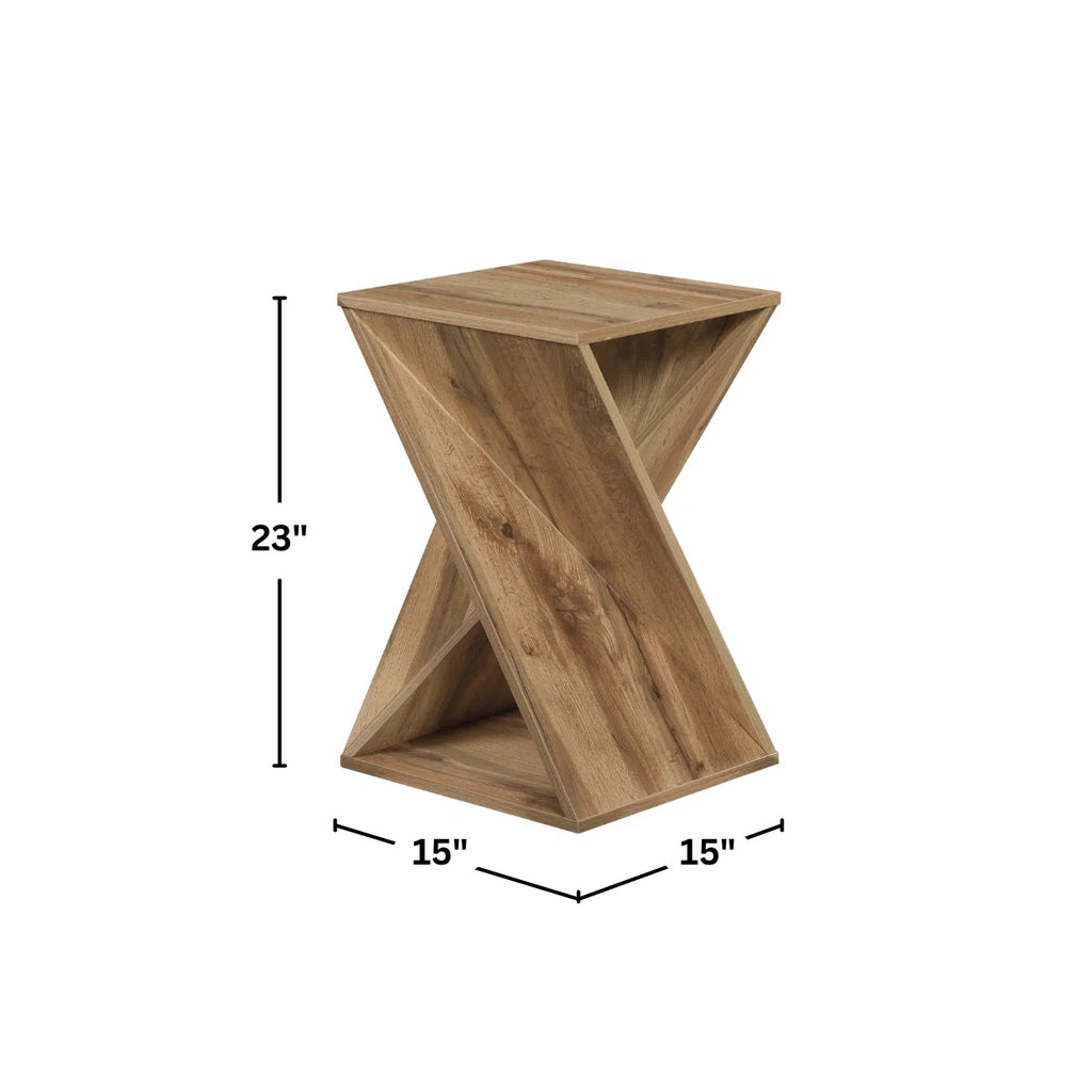 Calida™ | Mesa auxiliar escultórica con diseño retorcido