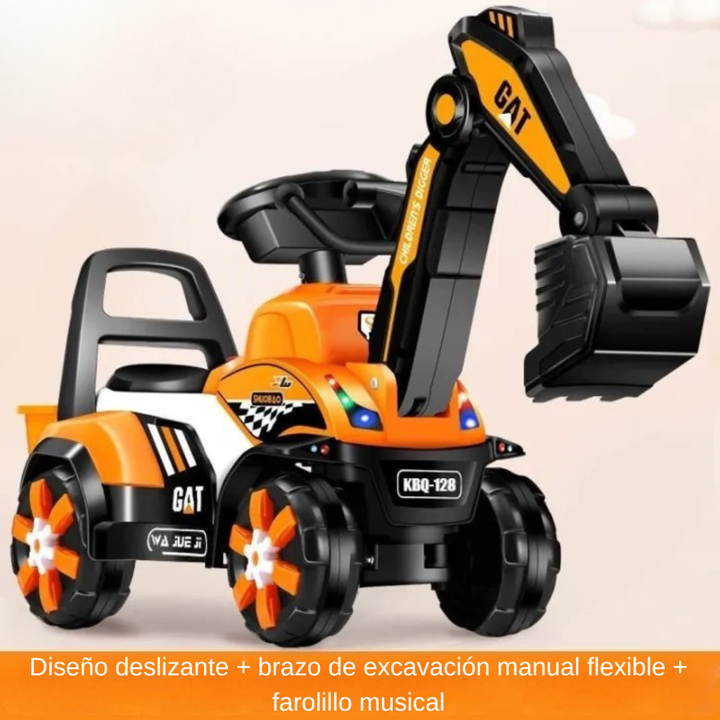 Cantar™ | Juguete interactivo de excavadora para niños para montar