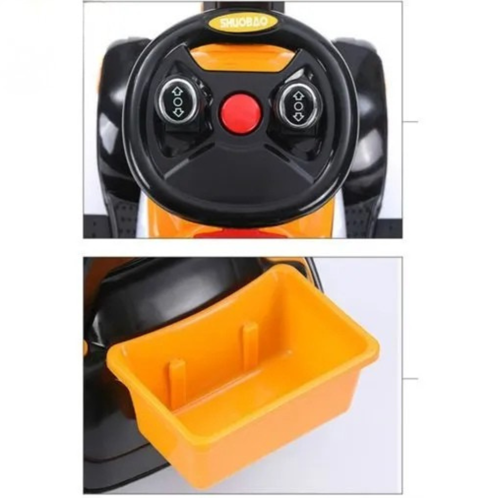 Cantar™ | Juguete interactivo de excavadora para niños para montar