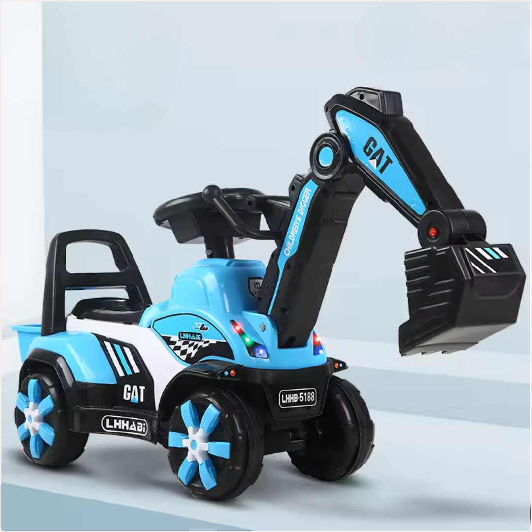 Cantar™ | Juguete interactivo de excavadora para niños para montar
