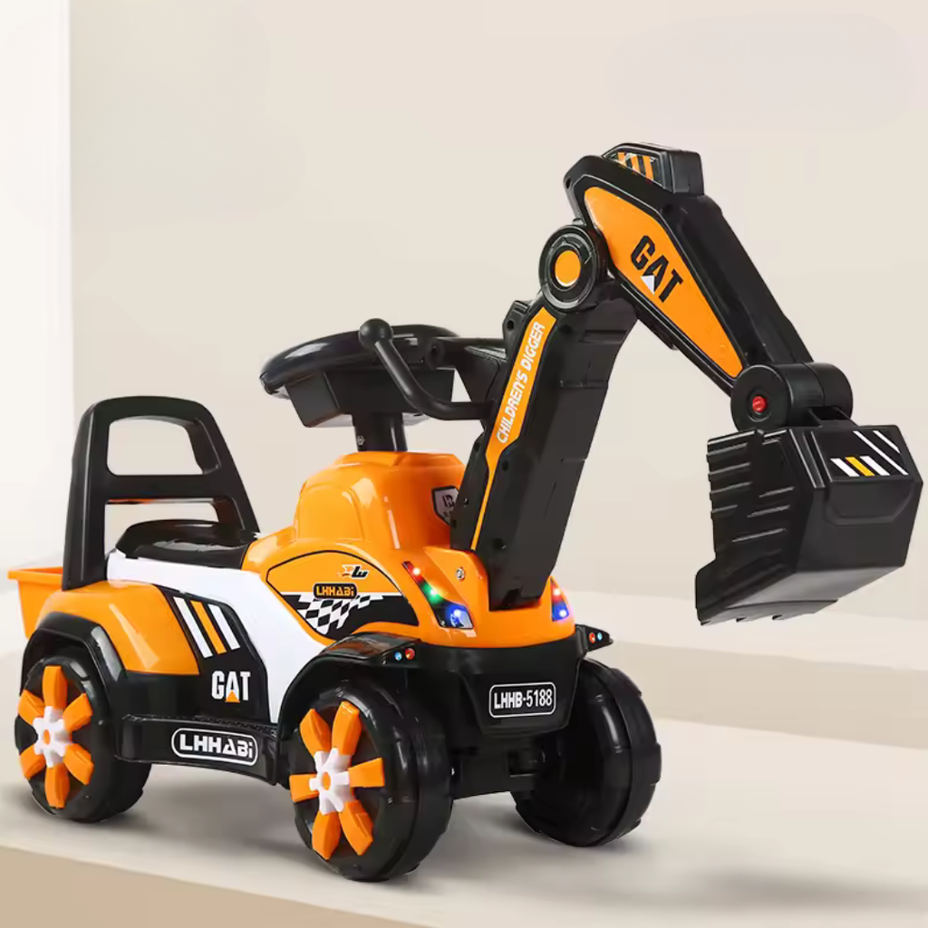 Cantar™ | Juguete interactivo de excavadora para niños para montar