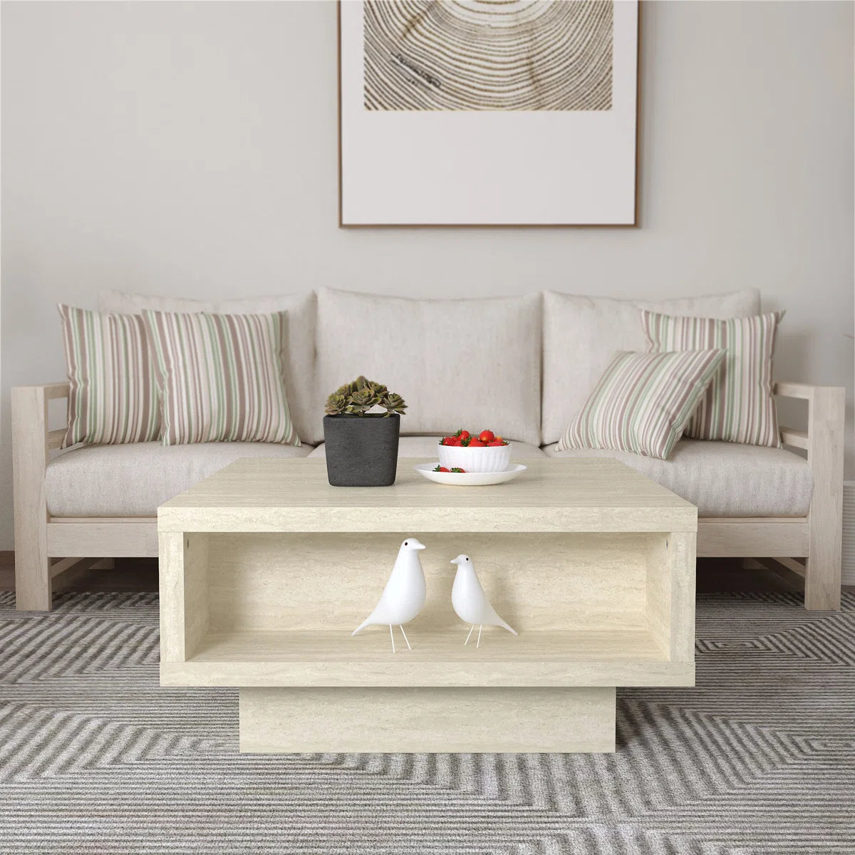 Oro™ | Mueble centro diseño pedestal