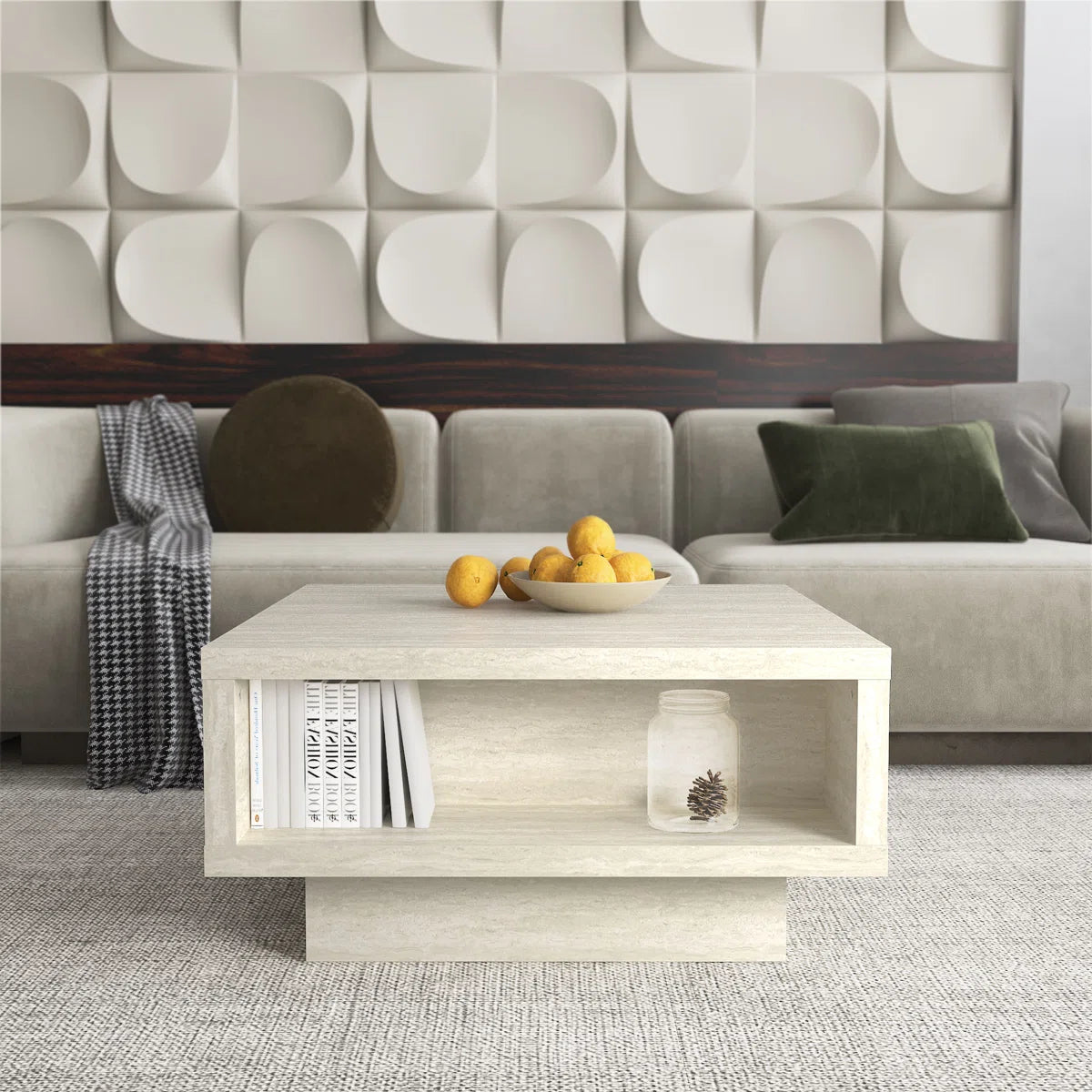 Oro™ | Mueble centro diseño pedestal