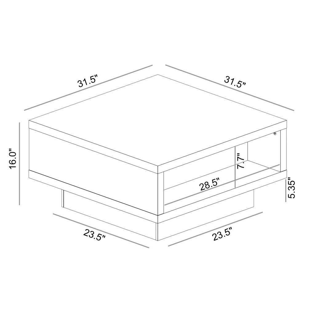 Oro™ | Mueble centro diseño pedestal