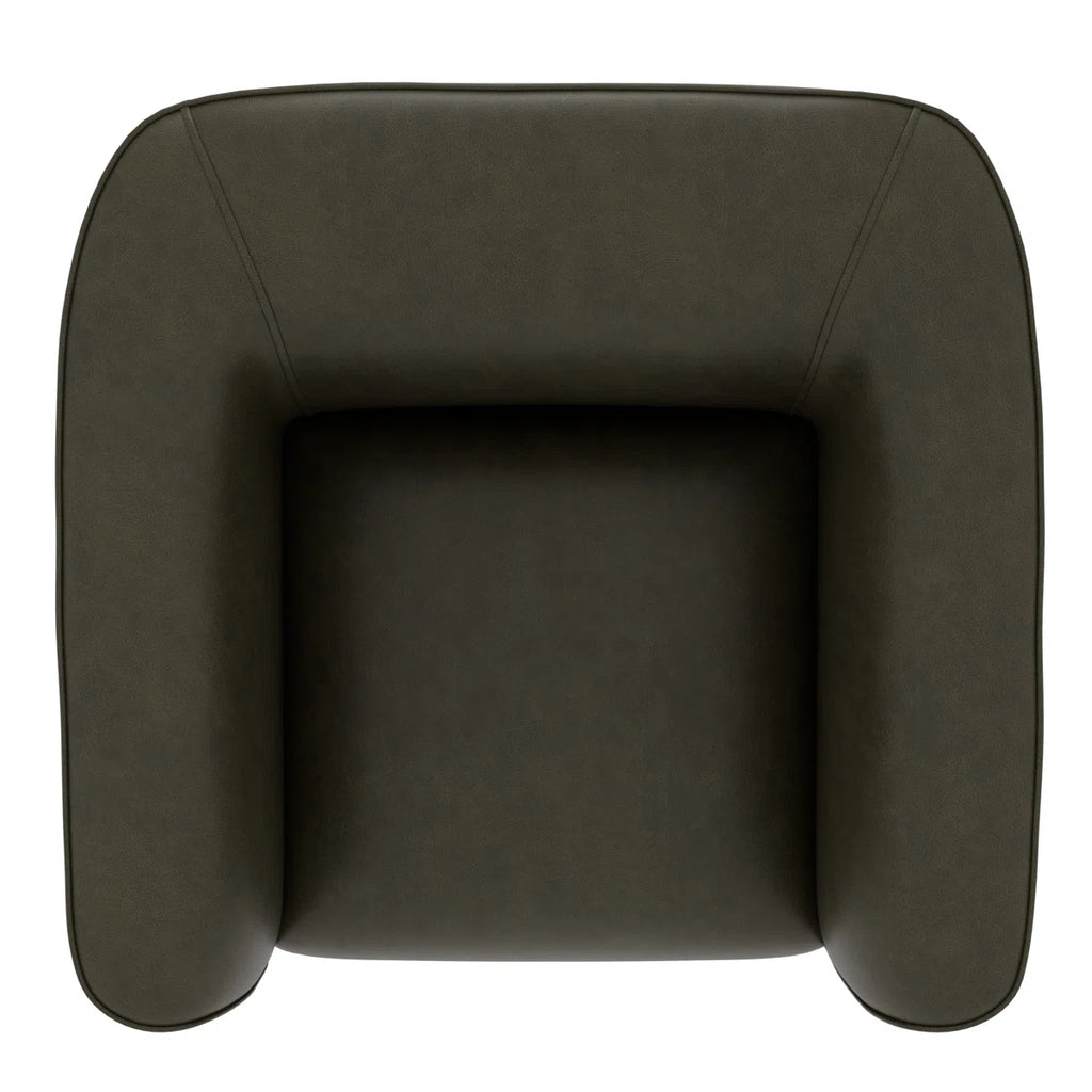 Gira™ | Sillón Barril Moderno Tapizado – Comodidad con Giro 360°
