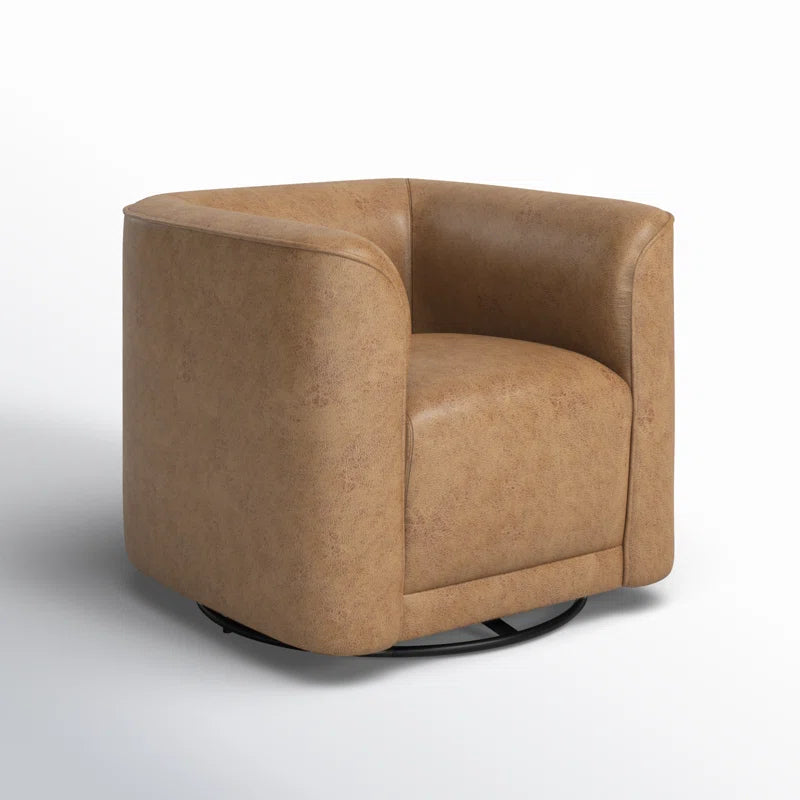 Gira™ | Sillón Barril Moderno Tapizado – Comodidad con Giro 360°