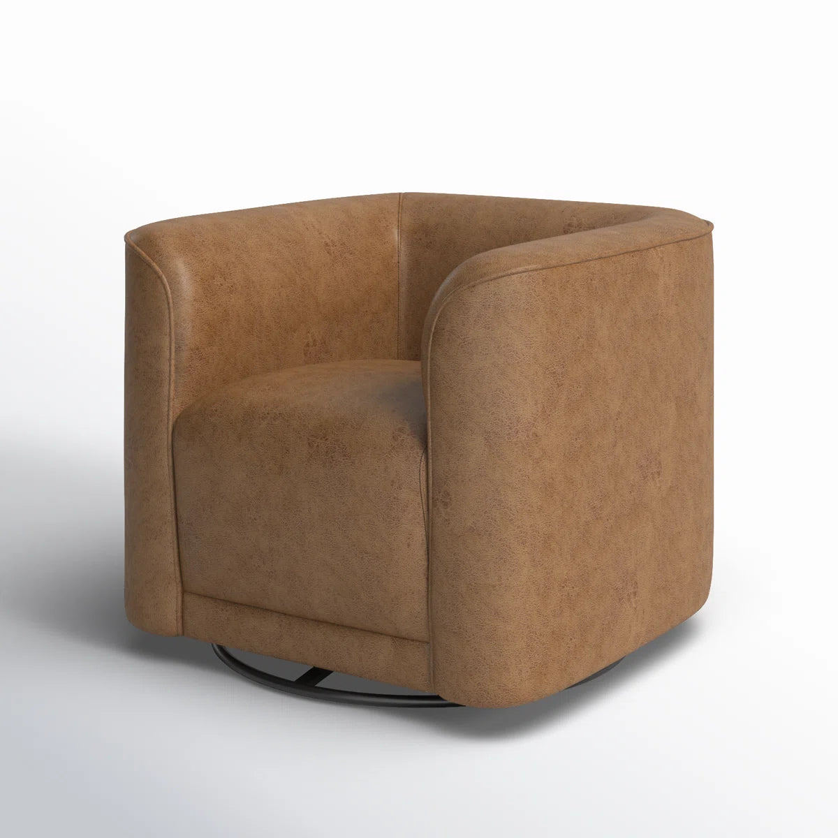 Gira™ | Sillón Barril Moderno Tapizado – Comodidad con Giro 360°