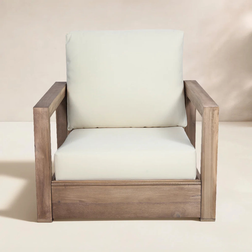 Mullira™ | Sillas Lounge de Acacia – Juego de 2