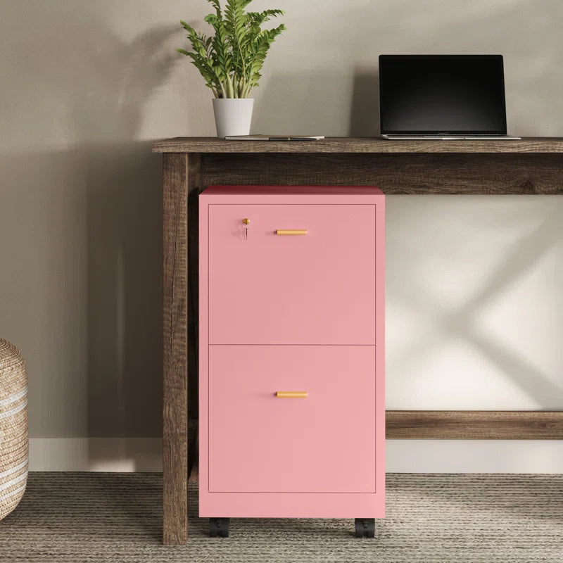Cerrada™ | Archivador de 2 Cajones – Almacenamiento con Ruedas y Cerradura