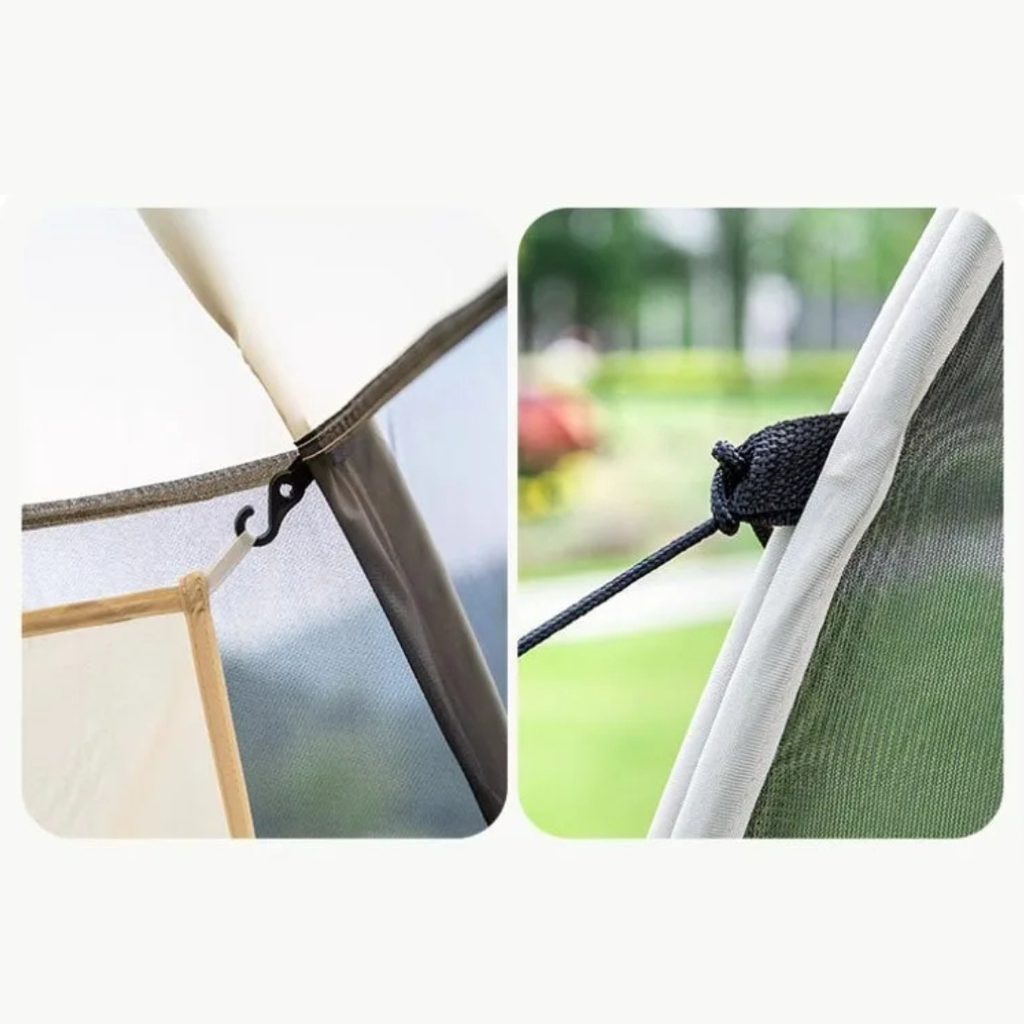 Esplendo™ | Tienda de campaña exterior de apertura automática con mosquitera
