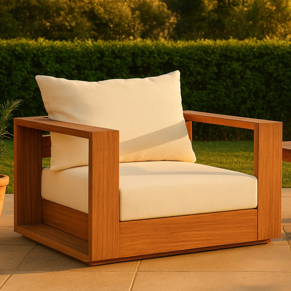 Calidez™ | Sillón de Teca