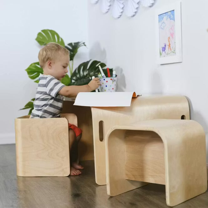 Fresco™ | Escritorio infantil para el hogar con silla
