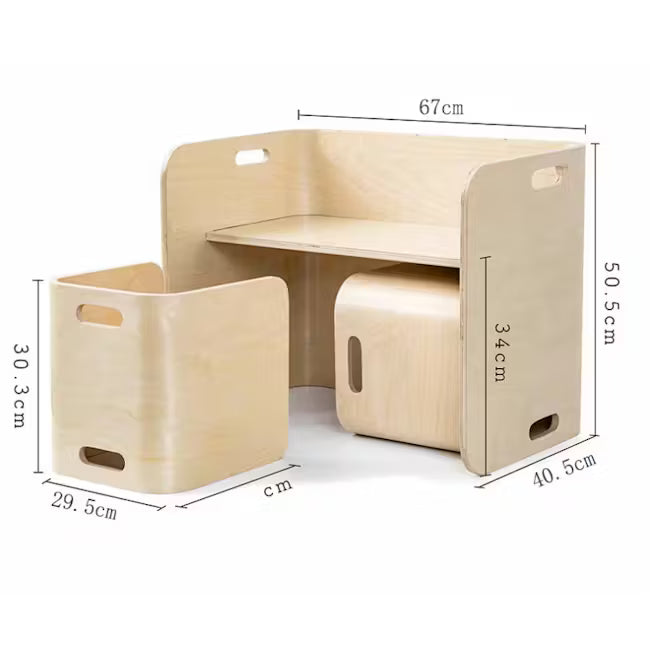 Fresco™ | Escritorio infantil para el hogar con silla