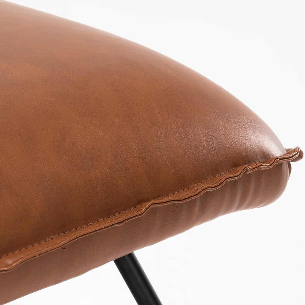 Lirio™ | Sillón decorativo de cuero sintético