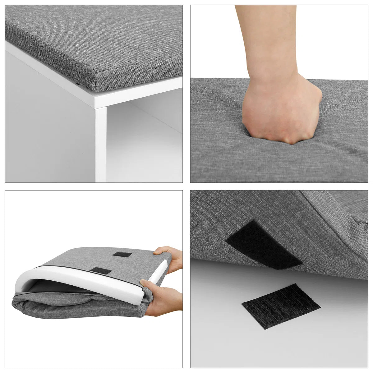Calzara™ | Banco zapatero para 15 pares de zapatos