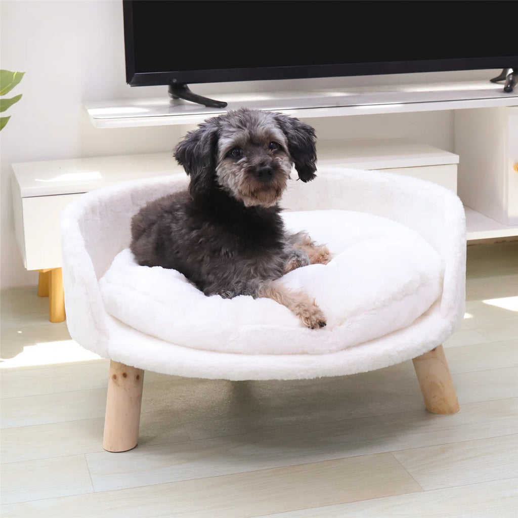 Orlena™ | Sofá cama redondo y acogedor para mascotas