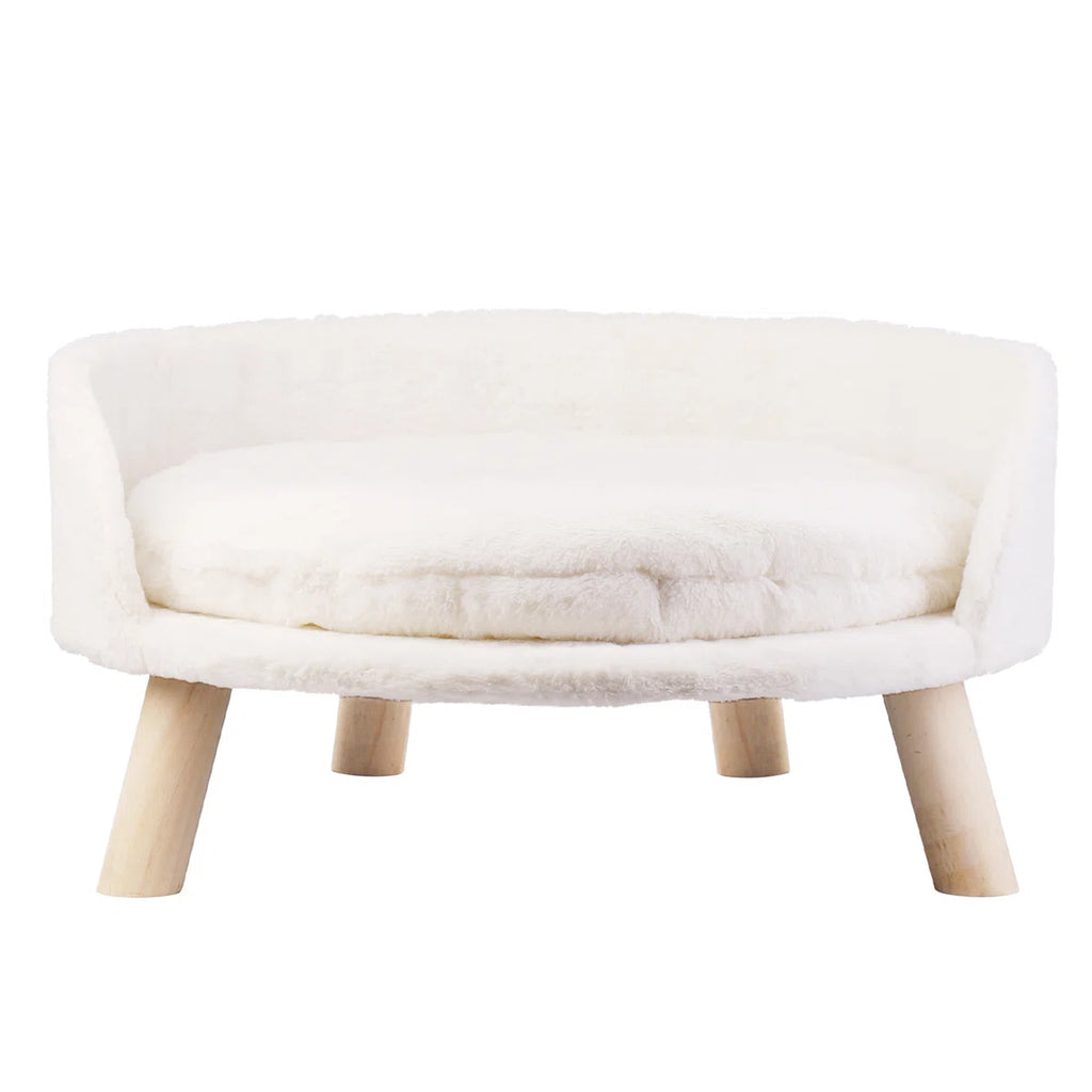 Orlena™ | Sofá cama redondo y acogedor para mascotas