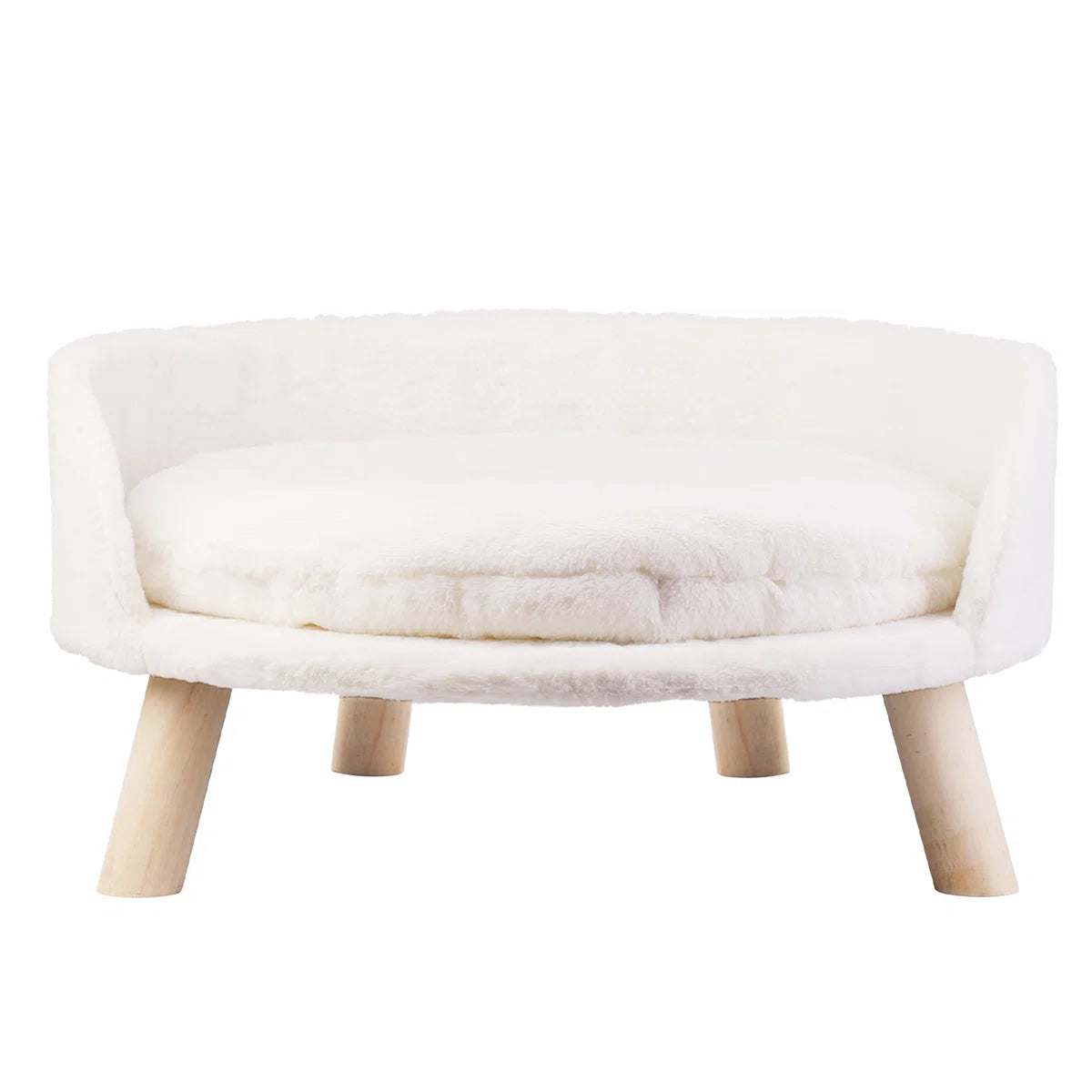 Orlena™ | Sofá cama redondo y acogedor para mascotas