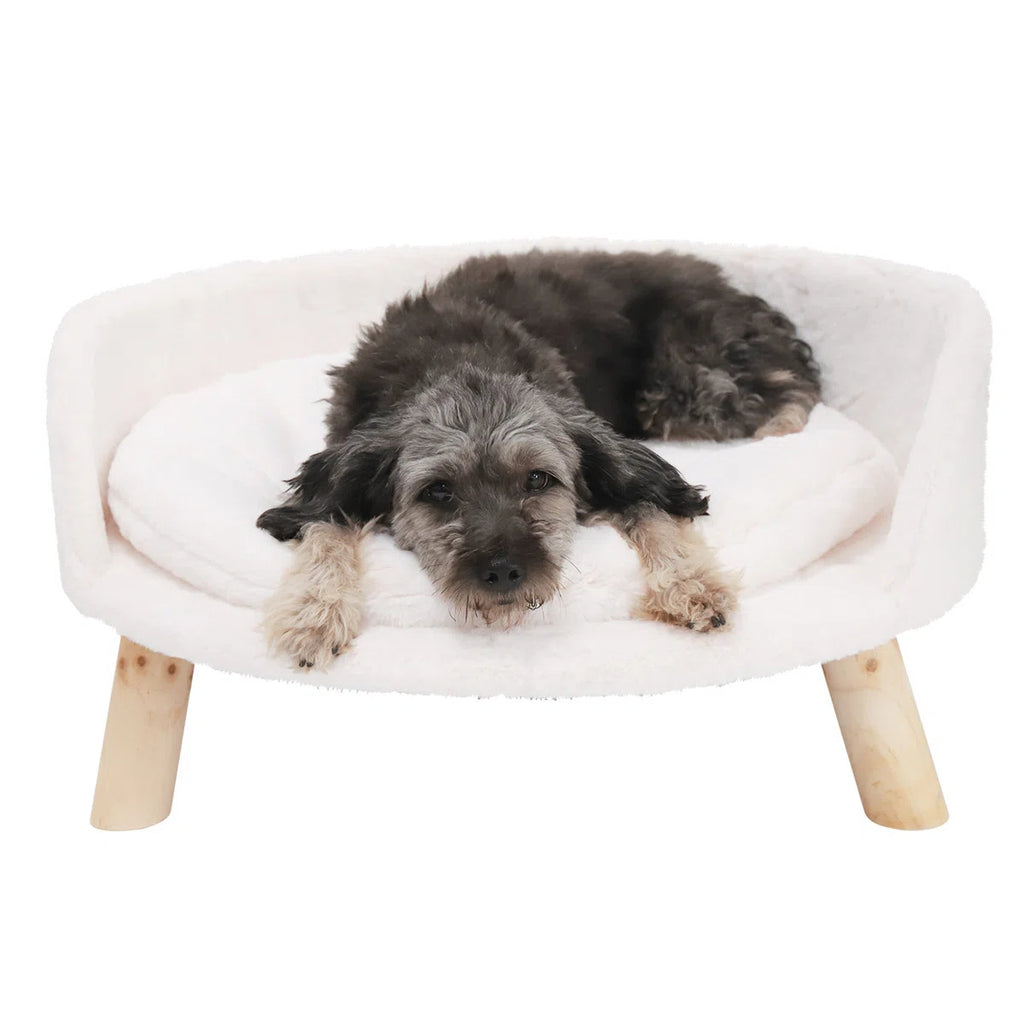 Orlena™ | Sofá cama redondo y acogedor para mascotas