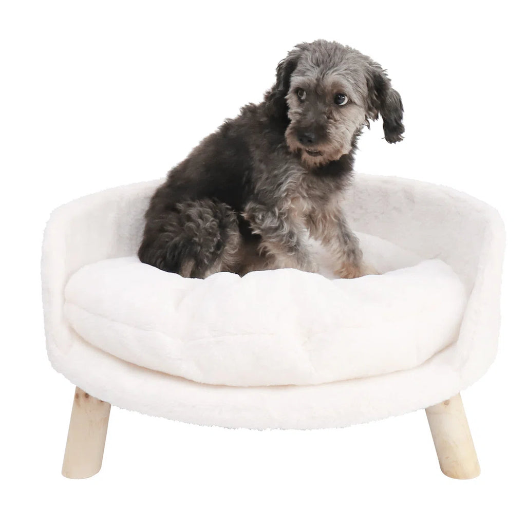 Orlena™ | Sofá cama redondo y acogedor para mascotas