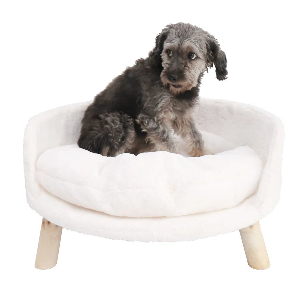 Orlena™ | Sofá cama redondo y acogedor para mascotas