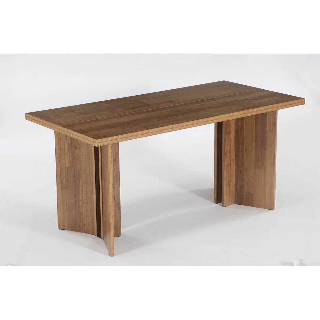 Orova™ | Mesa de comedor rústica con doble pedestal