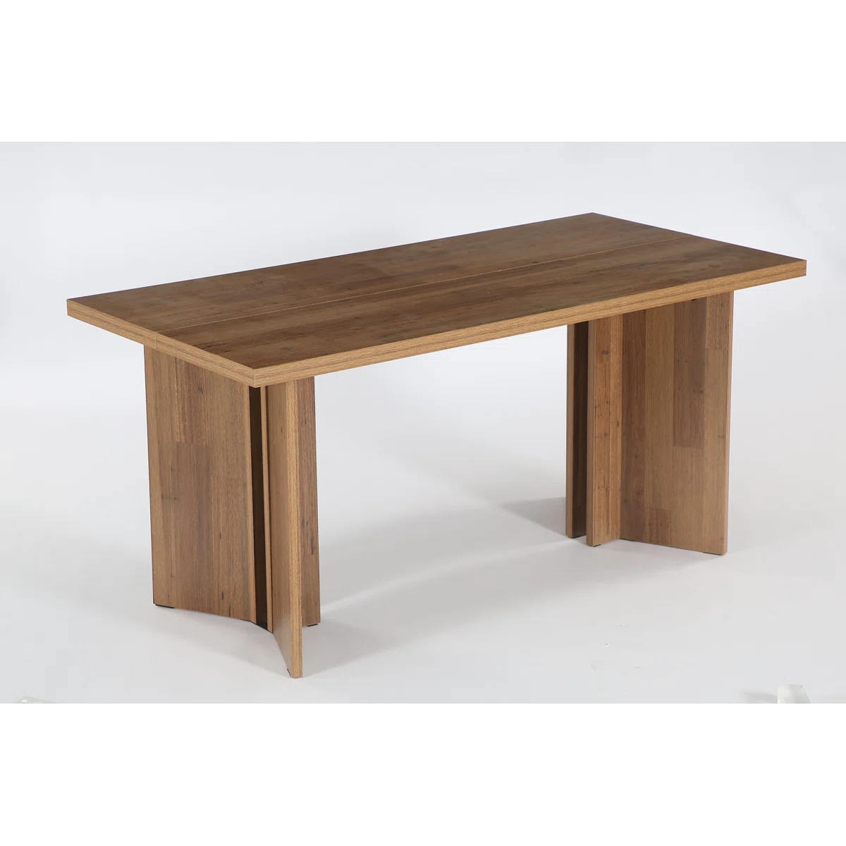 Orova™ | Mesa de comedor rústica con doble pedestal