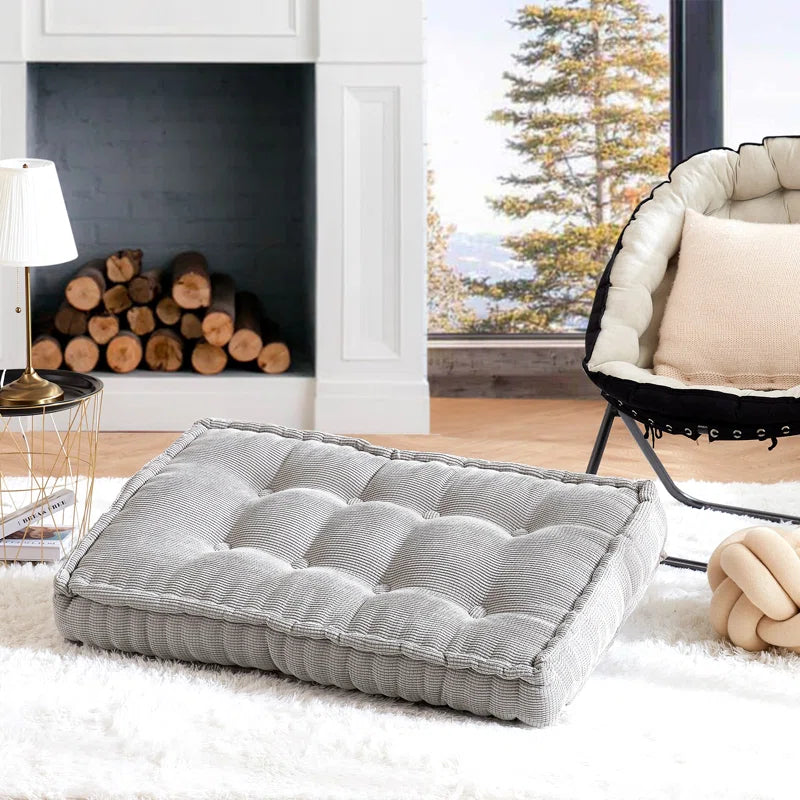 Fogata™ | Cojín oversized para suelo – asiento suave y cómodo