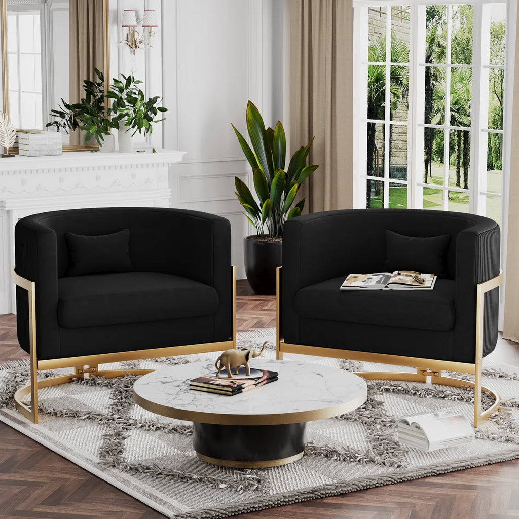 Elvira™ | Sillón moderno tapizado de descanso