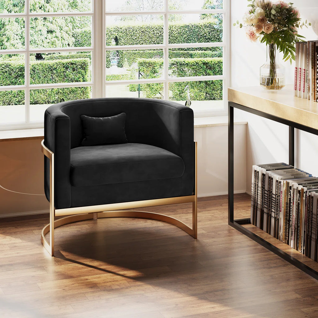 Elvira™ | Sillón moderno tapizado de descanso