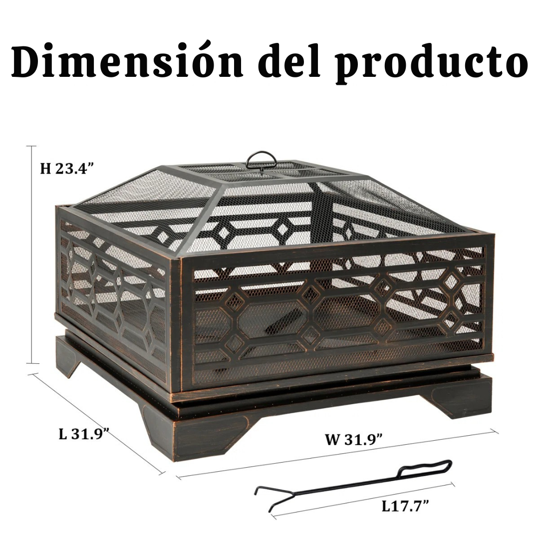 Fuegol™ | Fogata de jardín – diseño elegante para exteriores