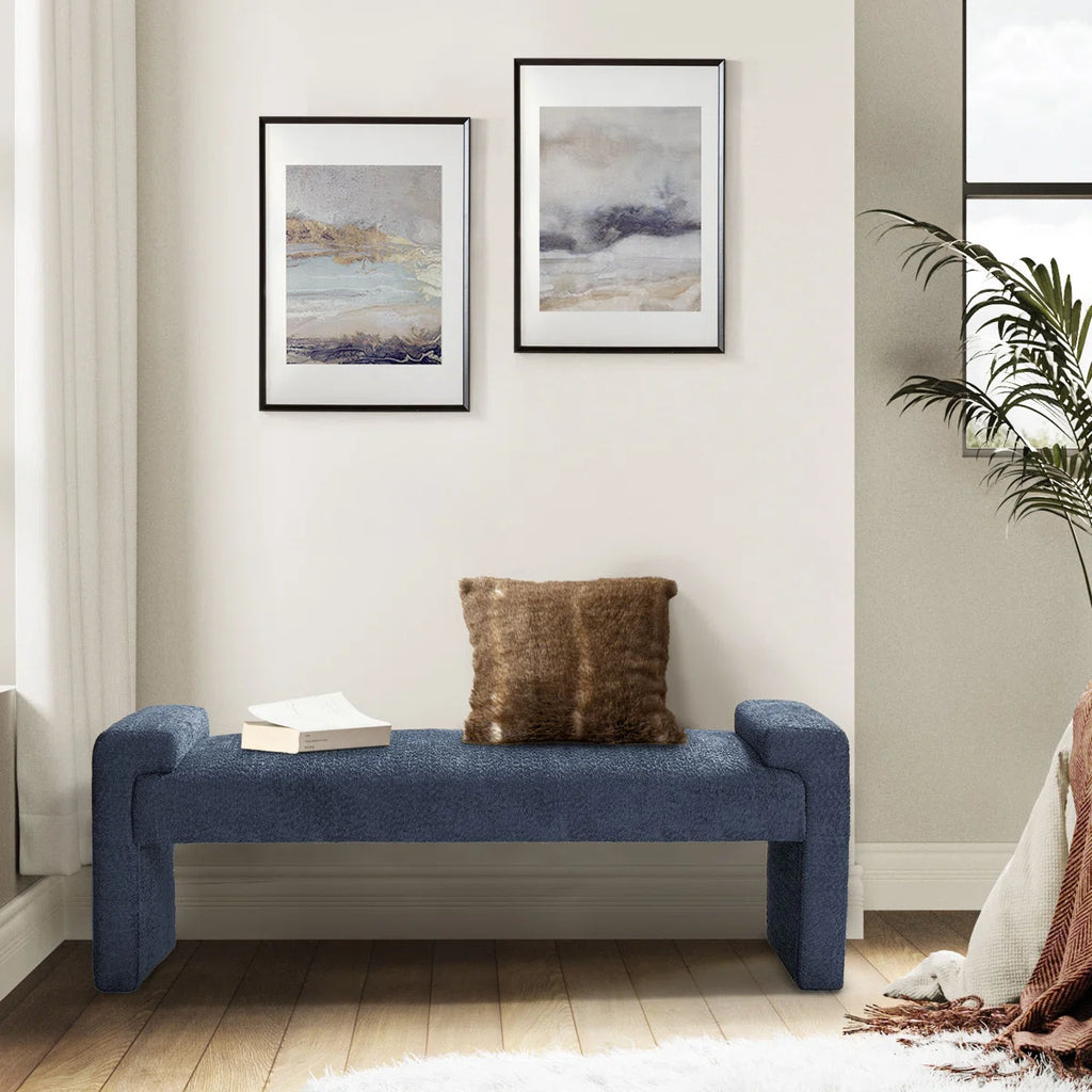 Elvoro™ | Banco decorativo moderno tapizado